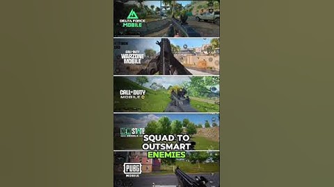 M4 Comparison| Delta Force Mobilevs WarzoneMobile vs CODM vs New State Mobile vS PUBGMobile