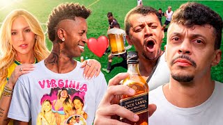 VINI JR abriu o jogo sobre VIRGÍNIA na COPA CIRROSE dos SÓSIAS 😂⚽️