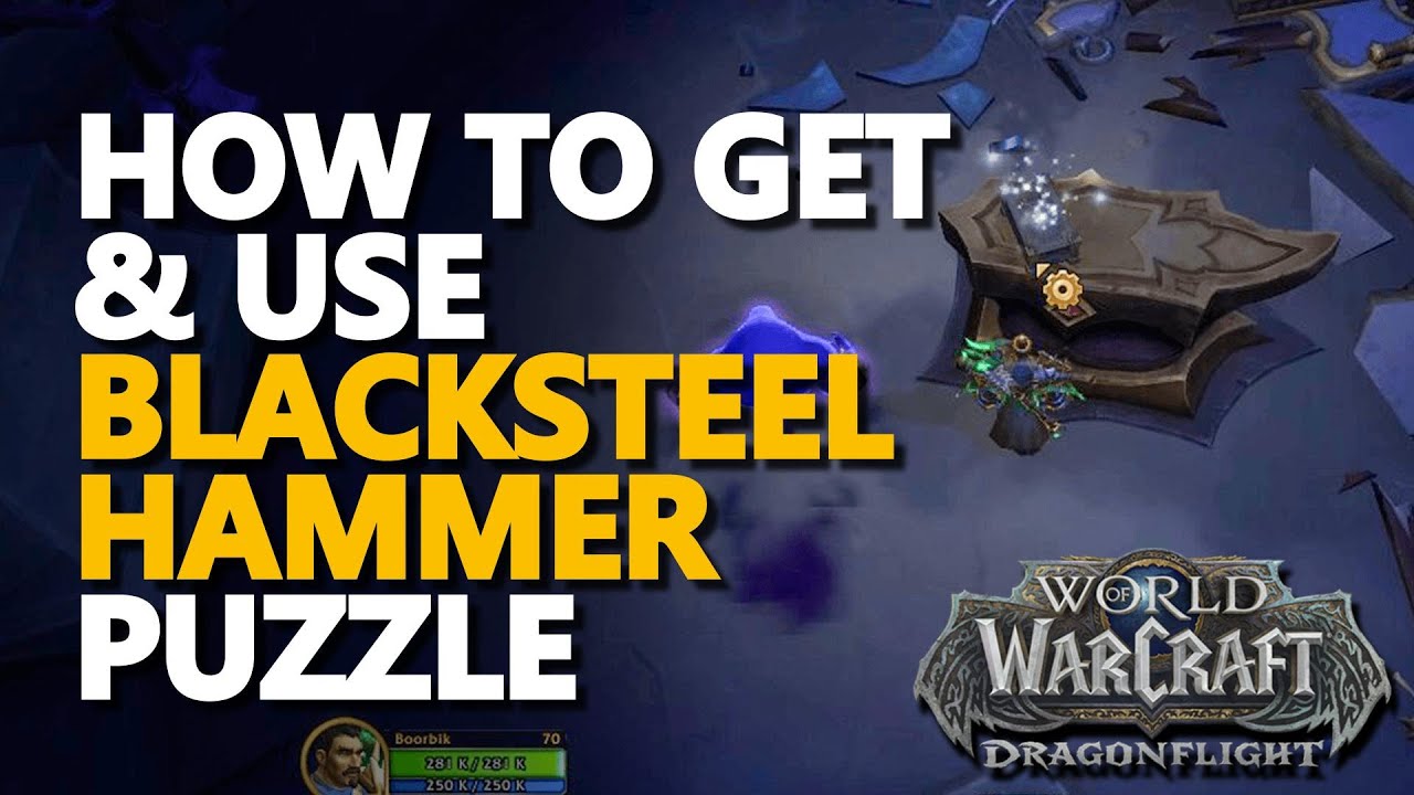 Black Steel Hammer Wow