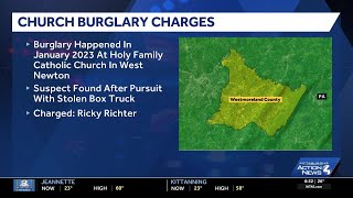 Man accused of burglarizing Westmoreland County church facing charge
