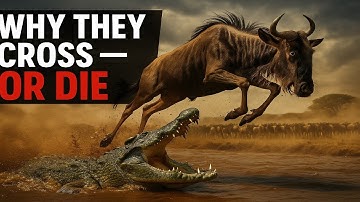 Why 2 Million Wildebeest Risk Death Crossing Crocodile Rivers