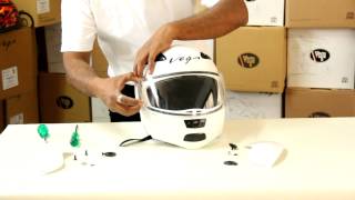 VEGA BOOLEAN FLIP UP HELMET - YouTube