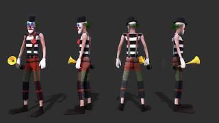 iClone 7 Character Creator 2 Clown
Clown character for iClone 7 and above. iClone 7 Character Creator 2 Clown