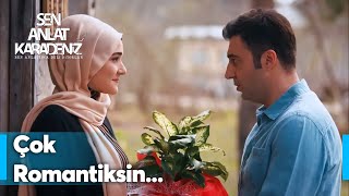 Ali'den Esma'ya çiçek sürprizi - Sen Anlat Karadeniz