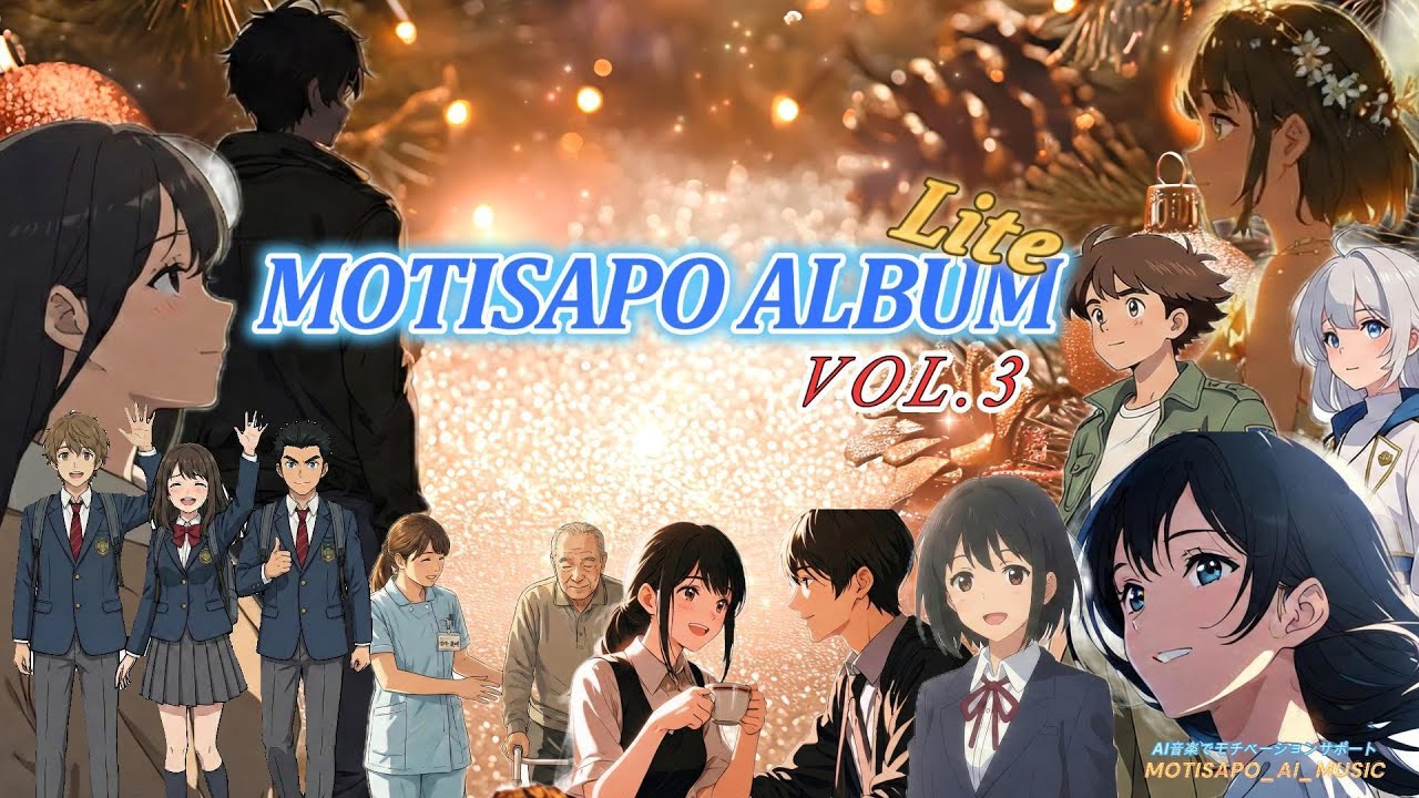 【アルバム】聞き流し専用アルバム「MOTISAPO ALBUM Lite」VOL.3 モバイル環境でもモチベーションアップ！