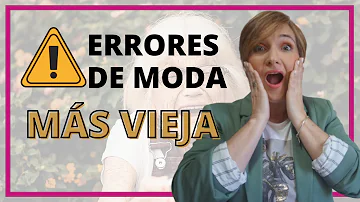 ¿Qué errores de moda te hacen parecer mayor?