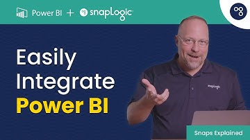 Easily Integrate Power BI [Snaps Explained]