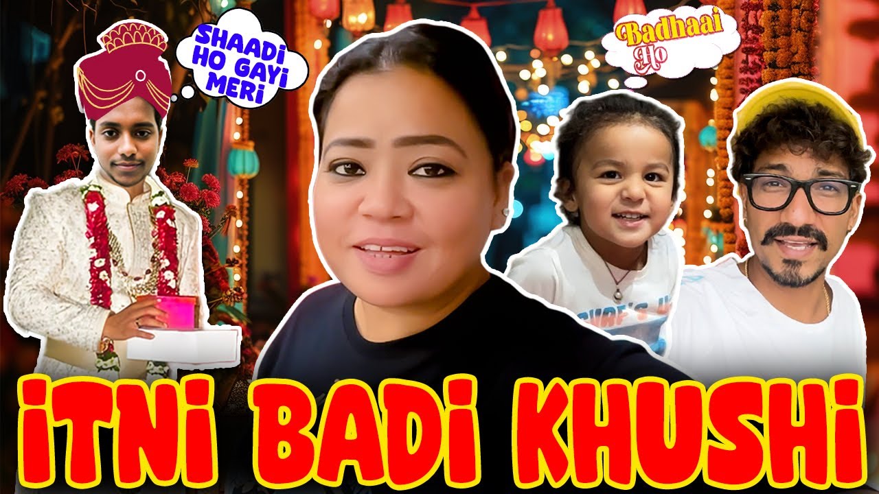 Itni Badi Khushi😍🤗| Bharti Singh | Haarsh Limbachiyaa | Golla