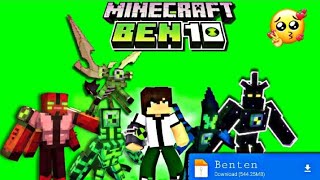 Minecraft ben 10 all omnitrix mod 1.20/1.21 download mediafıre😍