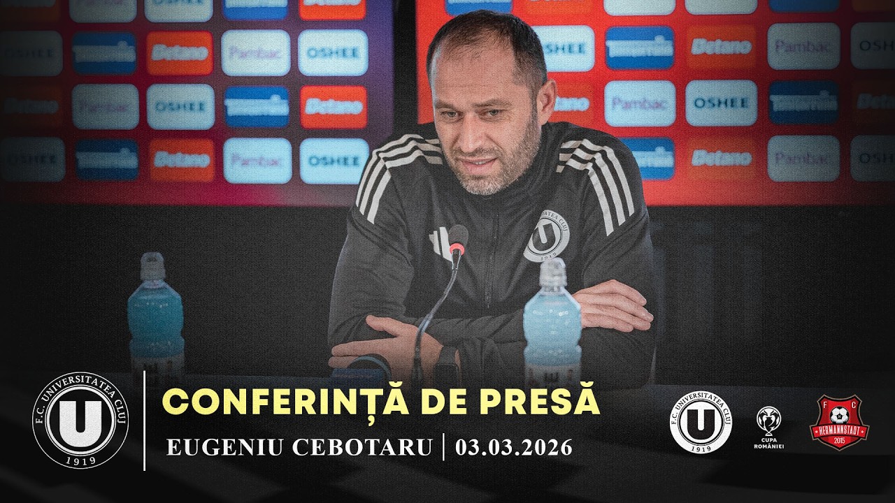 🎙 CONFERINȚĂ DE PRESĂ | Eugeniu Cebotaru: „Băieții s-au sacrificat, s-au autodepășit”