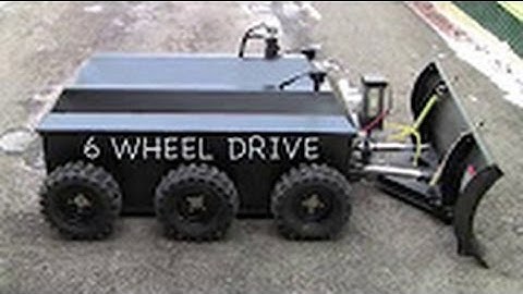 Roboplow Remote Control Snow | Plow