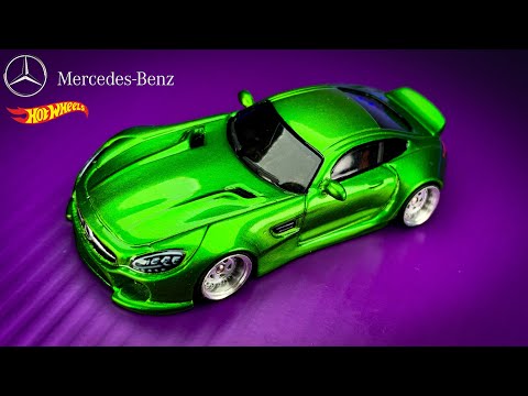Mercedes AMG GT Wide Body Original Design by Jakarta Diecast Project HotWheels Custom