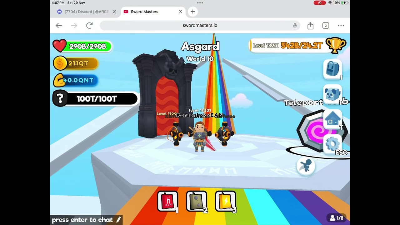 Swordmasters.io | 40nt power