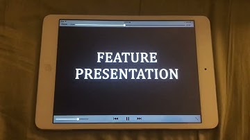 And Now, our Feature Presentation