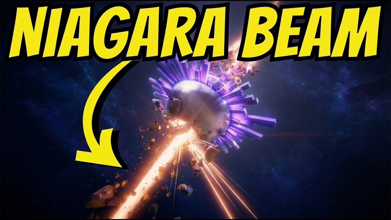 Beam в Unreal Engine Niagara