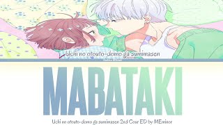 Please Excuse My Younger brothers / Mabataki (まばたき) - MEminor「Kan/Rom/Per」