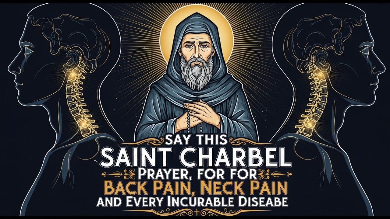 Once You Say This St Charbel Prayer, Say Goodbye to Back Pain, Neck Pain & Every Incurable Disease