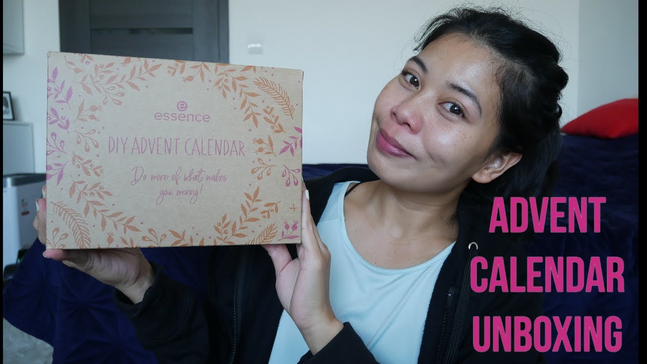 Essence DIY Advent Calendar 2022 Unboxing YouTube