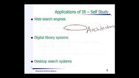 Lecture 2 - Introduction to IR Systems