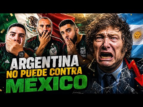 🇲🇽Mexico destruyó Argentina sin firmar un solo Papel😱🔥
