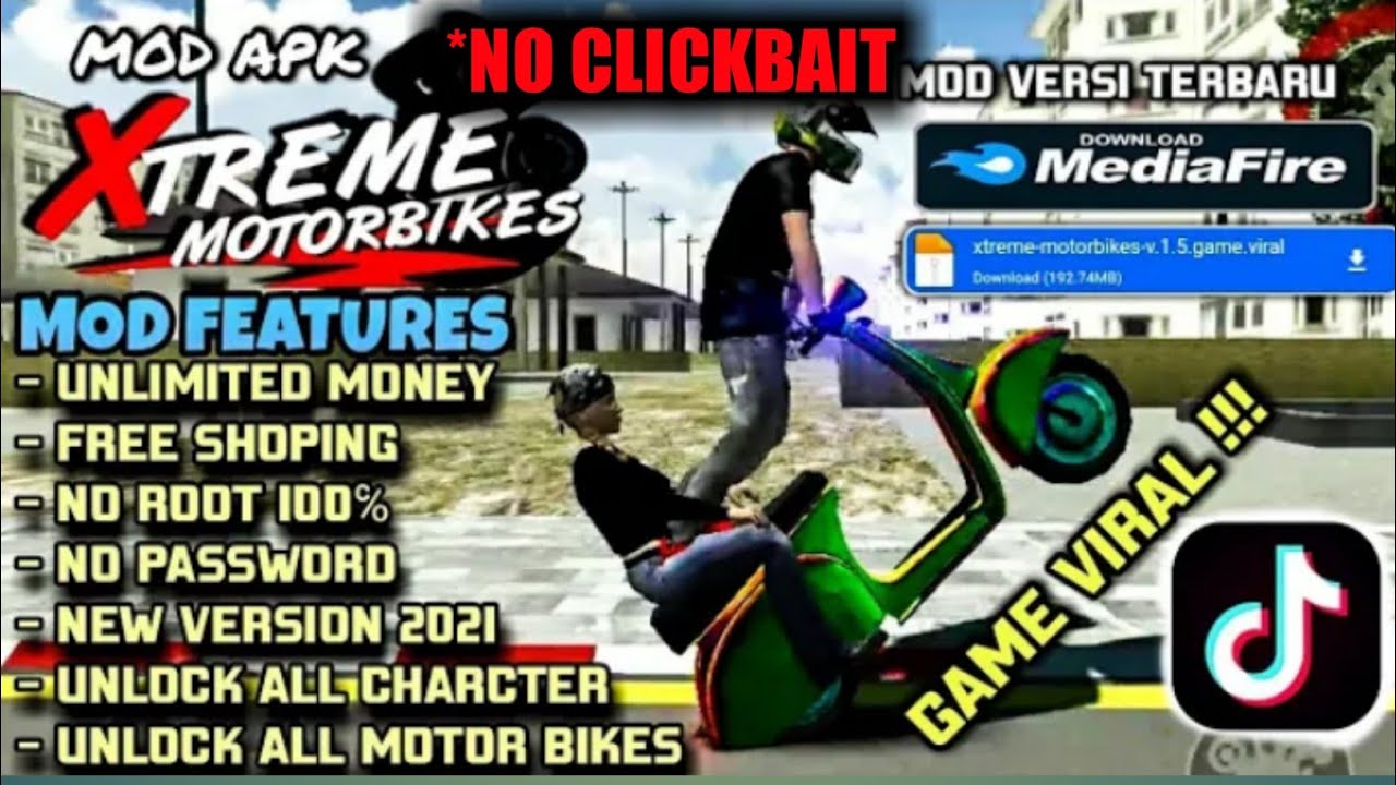 XTREME MOTOR BIKES MOD APK VERSI.1.5 GAME VIRAL DI TIKTOK 2021 !! YouTube