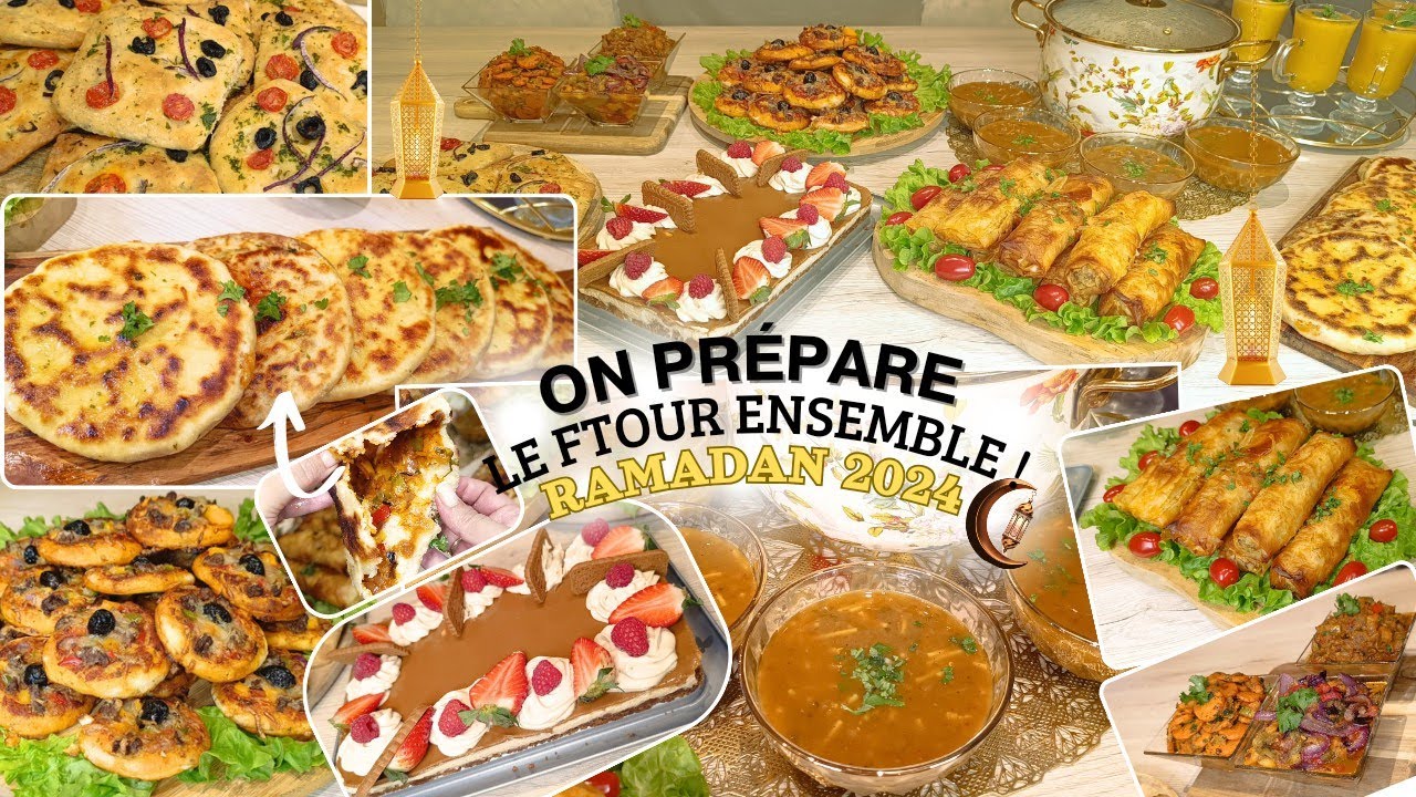 ✨ON PRÉPARE LE FTOUR ENSEMBLE! Menu d'Iftar PRÉPARATIF RAMADAN2024/Recette Ramadan 2024#ramadan2024