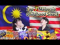 Malaysia Childhood Snacks Top7 Review | 말레이시아 TOP 7 학창시절 과자 리뷰 | God 갓성비 라고?