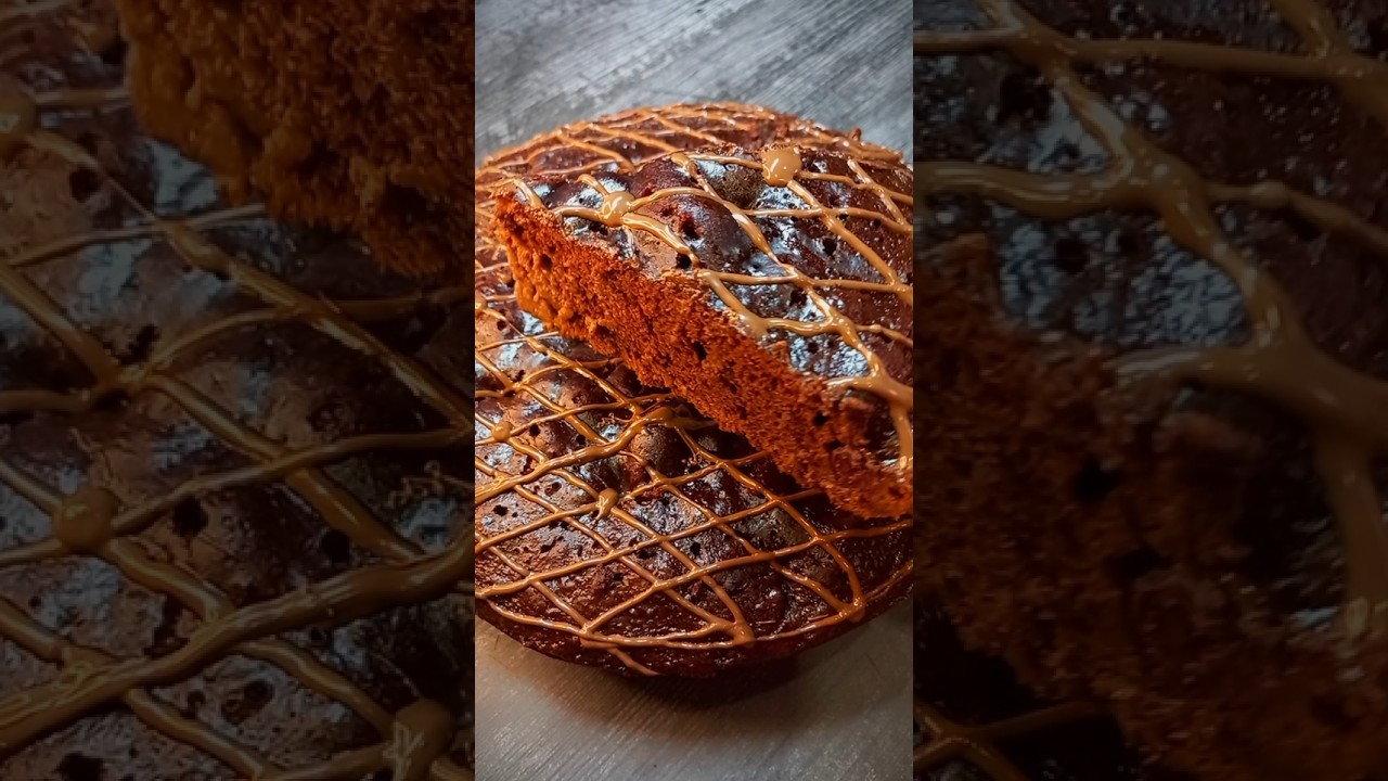 Пирог на сковороде! Шоколадное искушение с вишней!