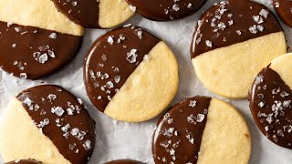 These Chocolate Dipped Shortbread Cookies Are Dangerous