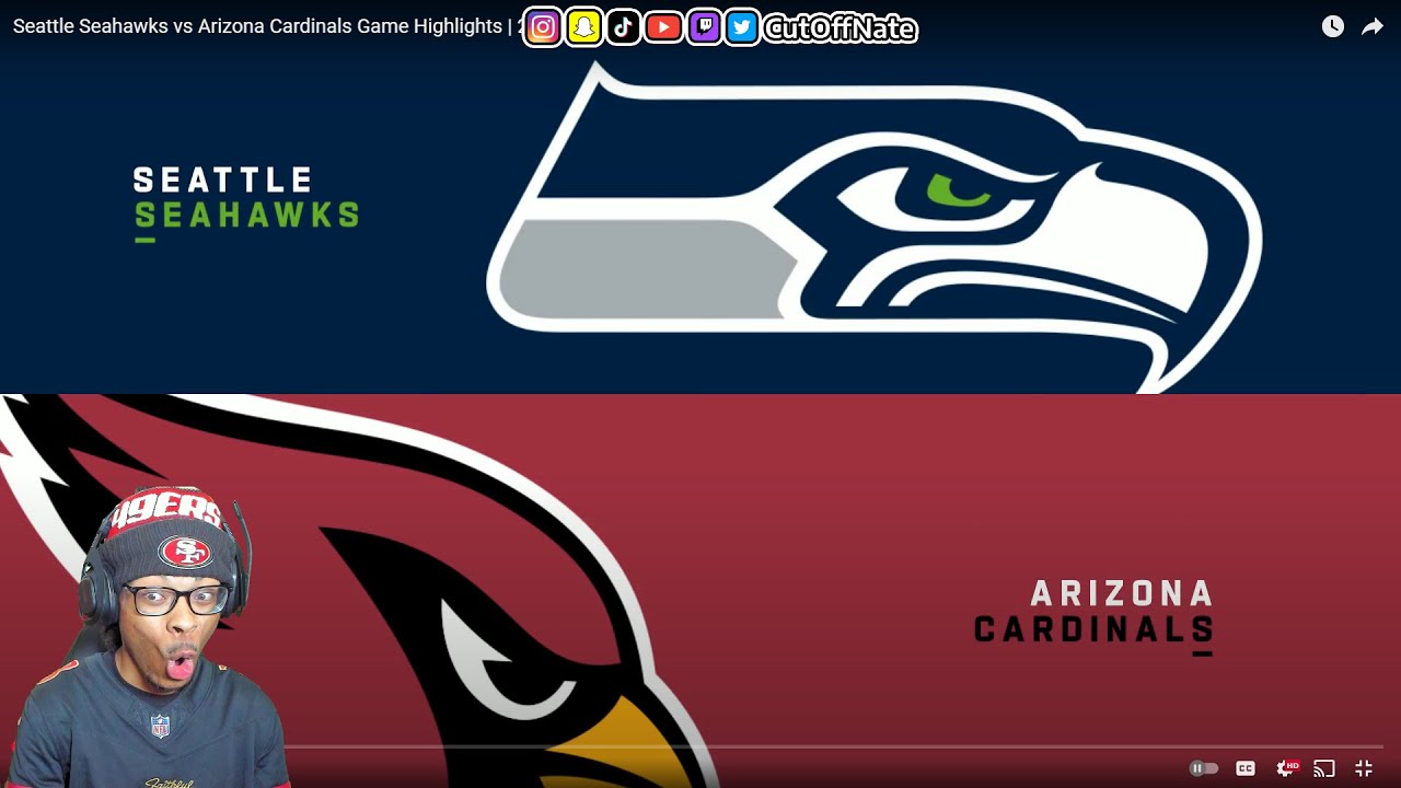РЕАКЦИЯ ЛЮБИТЕЛЯ «СИХОКС» НА ОСНОВНЫЕ МОМЕНТЫ ИГРЫ «Сиэтл Сихокс» — «Аризона Кардиналс» 2025 NFLS...