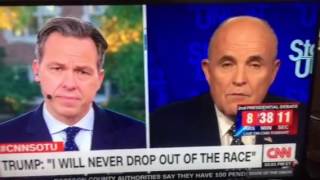 Jake Tapper Annihilates Rudy Giuliani on CNN