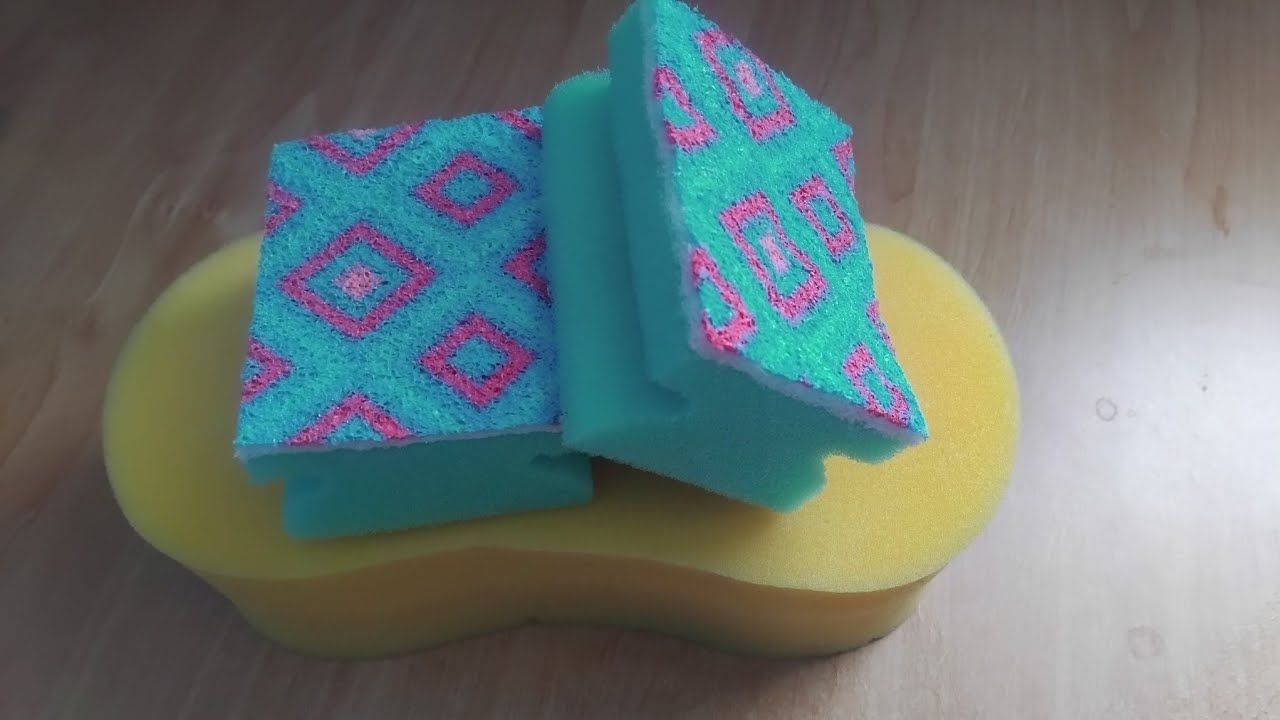 Jelly Sponge Ripping 💛🩵🩷