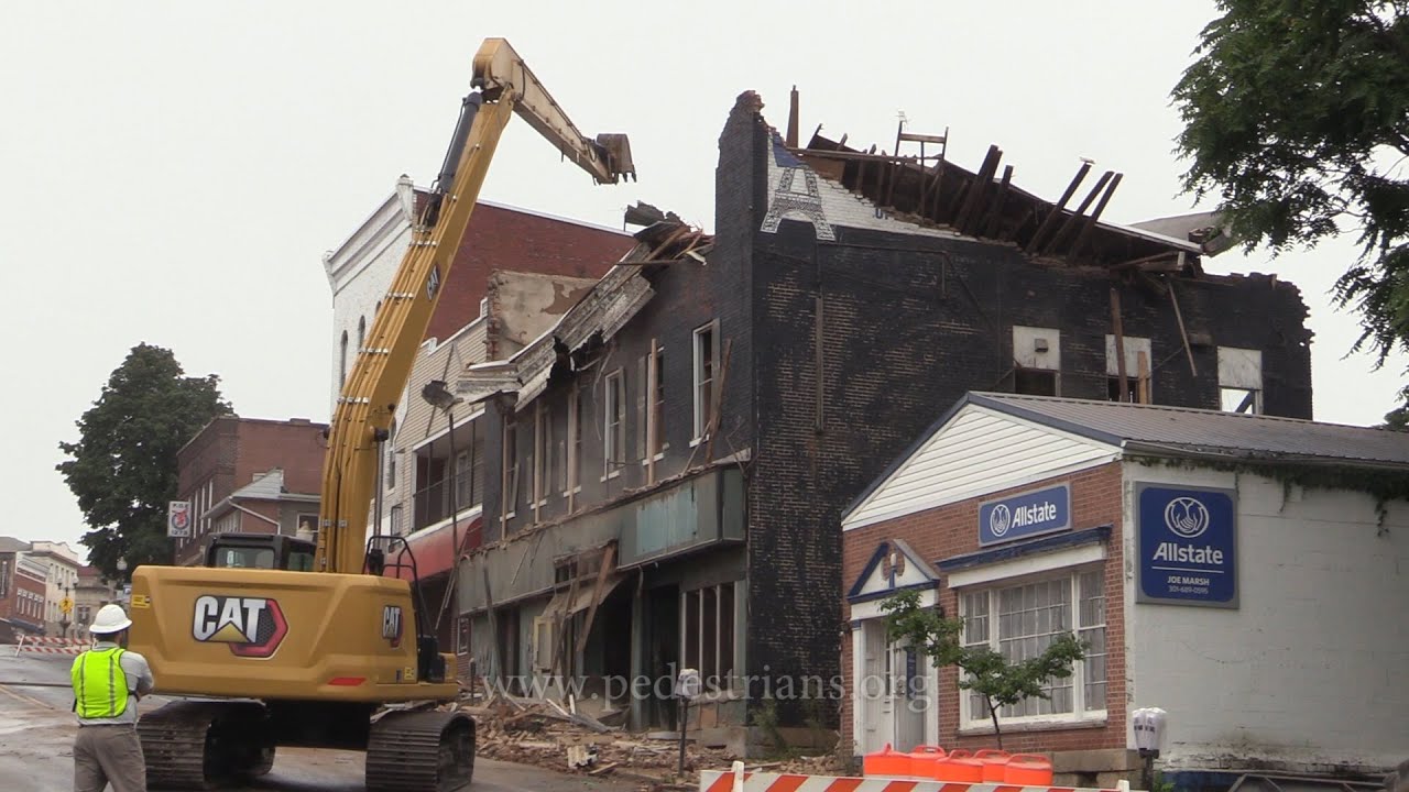 Au Petit Paris Demolition, Frostburg