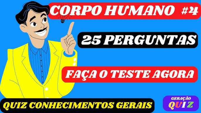 ✓😃😃 40 PERGUNTAS E RESPOSTAS - CULTURA GERAL - QUIZ