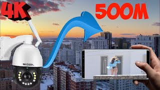 WIFI 4К PTZ КАМЕРА НЕДОРОГАЯ