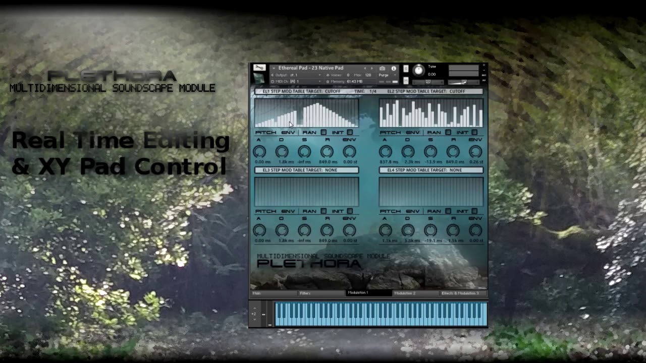 Sampletrip PLETHORA Video Demo   Real Time Editing & XY Pad Control