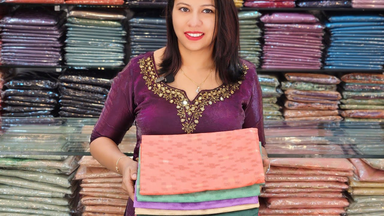 SEMI TUSSER SALWAR MATERIALS COLLECTION 