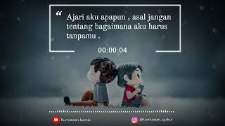 Story W.A !!! sampai aku tutup usia versi animasi 😍