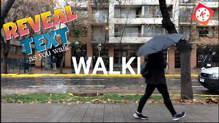Reveal Text as You Walk Effect in KineMaster | Full Tutorial