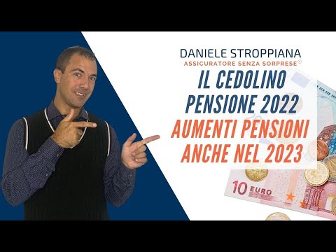 Cedolino pensione marzo 2022 - dove vederlo e possibili aumenti pensione 2023
