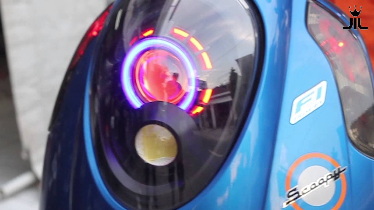 84 Modifikasi Lampu Scoopy F1 Kumpulan Modifikasi Motor Scoopy Terbaru