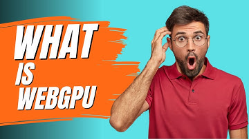What is webGPU