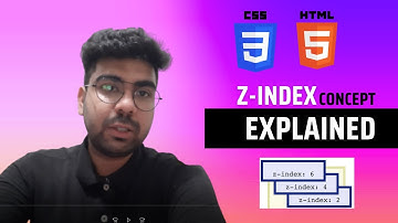 Z-Index Property  Explained || Stacking Context in Z-index || HTML CSS