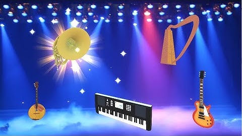 Interactive floor - music instruments