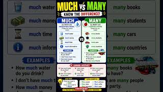Much or Many? Learn the Difference