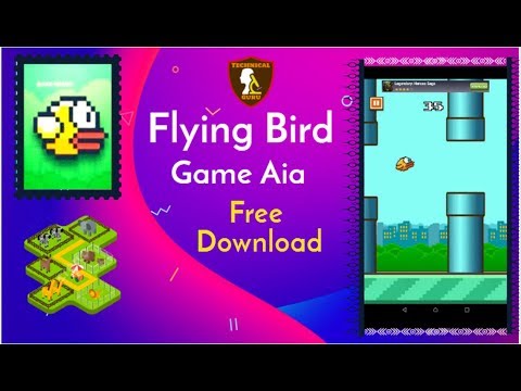 Flying Bird game aia file appybuilde, thancabl, kodular