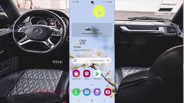 Samsung Galaxy S20 : How to change Home screen wallpaper (Android 10)