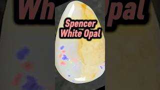 Popping with Color Spencer Idaho Opal #teamrockit #opals #lapidary #whiteopal #spenceropal #idaho