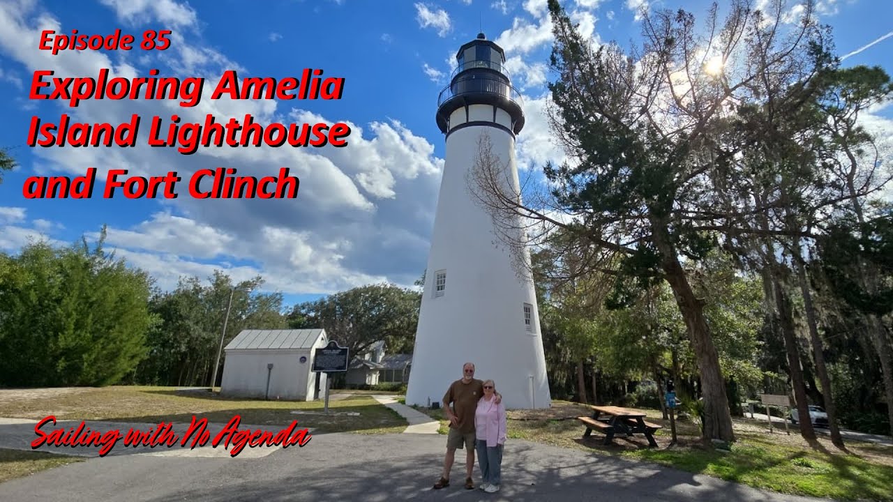 ⁣Episode 85 - Exploring Ameila Island Lighthouse and Fort Clinch