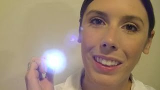 ASMR Cranial Nerve Exam Role Play with Personal Attention, Light, and Face Touching screenshot 5